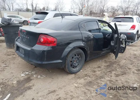 2013 Dodge Avenger Se from USA, damaged, VIN 1C3CDZAB3DN618013